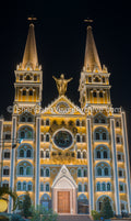 Heping Ren’ai Catholic Church – Bao'an District – Shenzhen – Night – 2026
