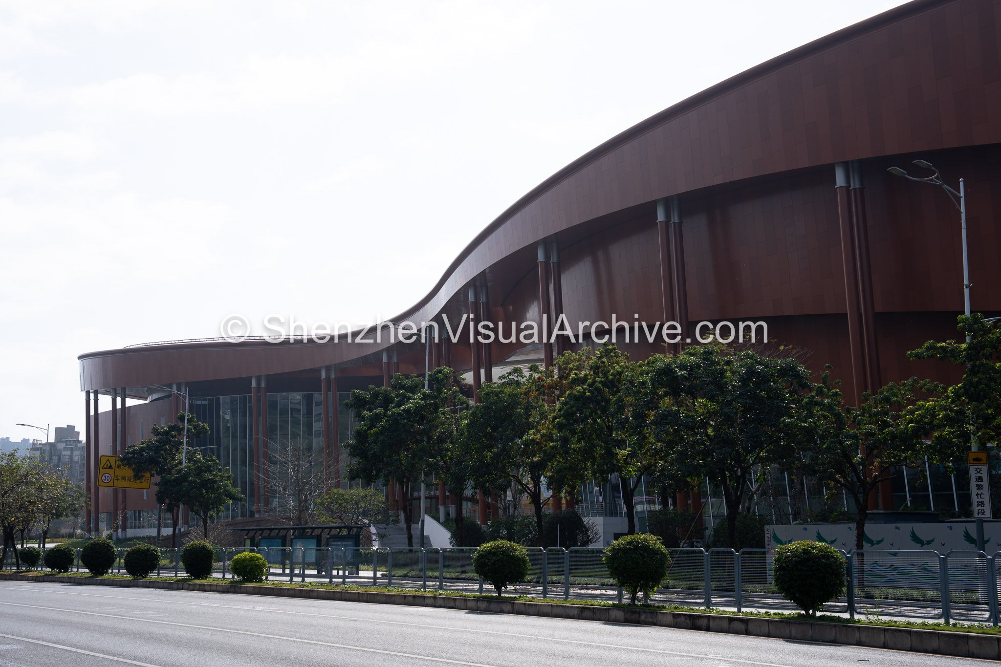 Fluid Horizon: Longgang International Art Center Exterior (SVA-26-0016)