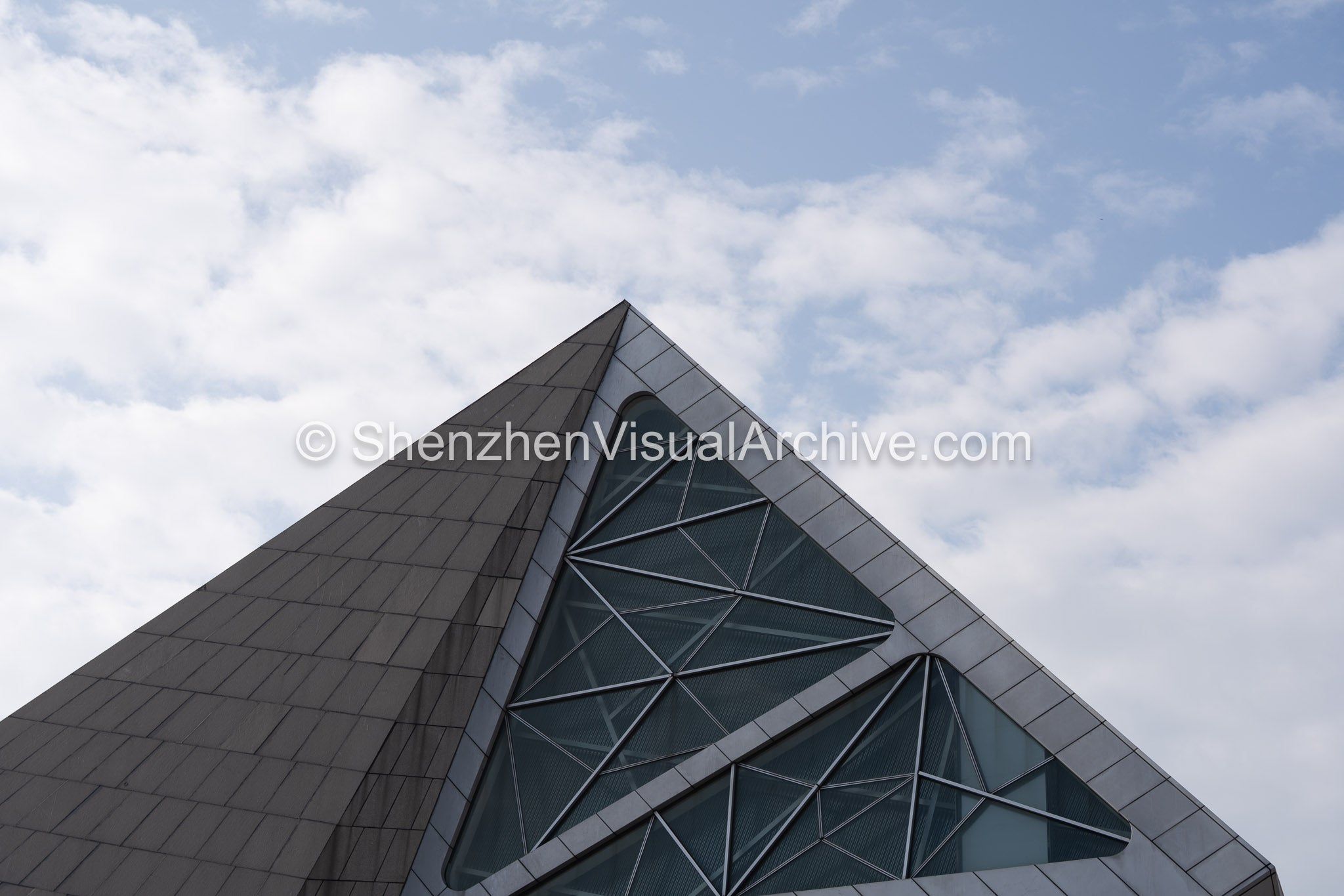 DJI Hasselblad Flagship Store Architecture: Geometric Facade at OCT Harbour (SVA-26-0043)