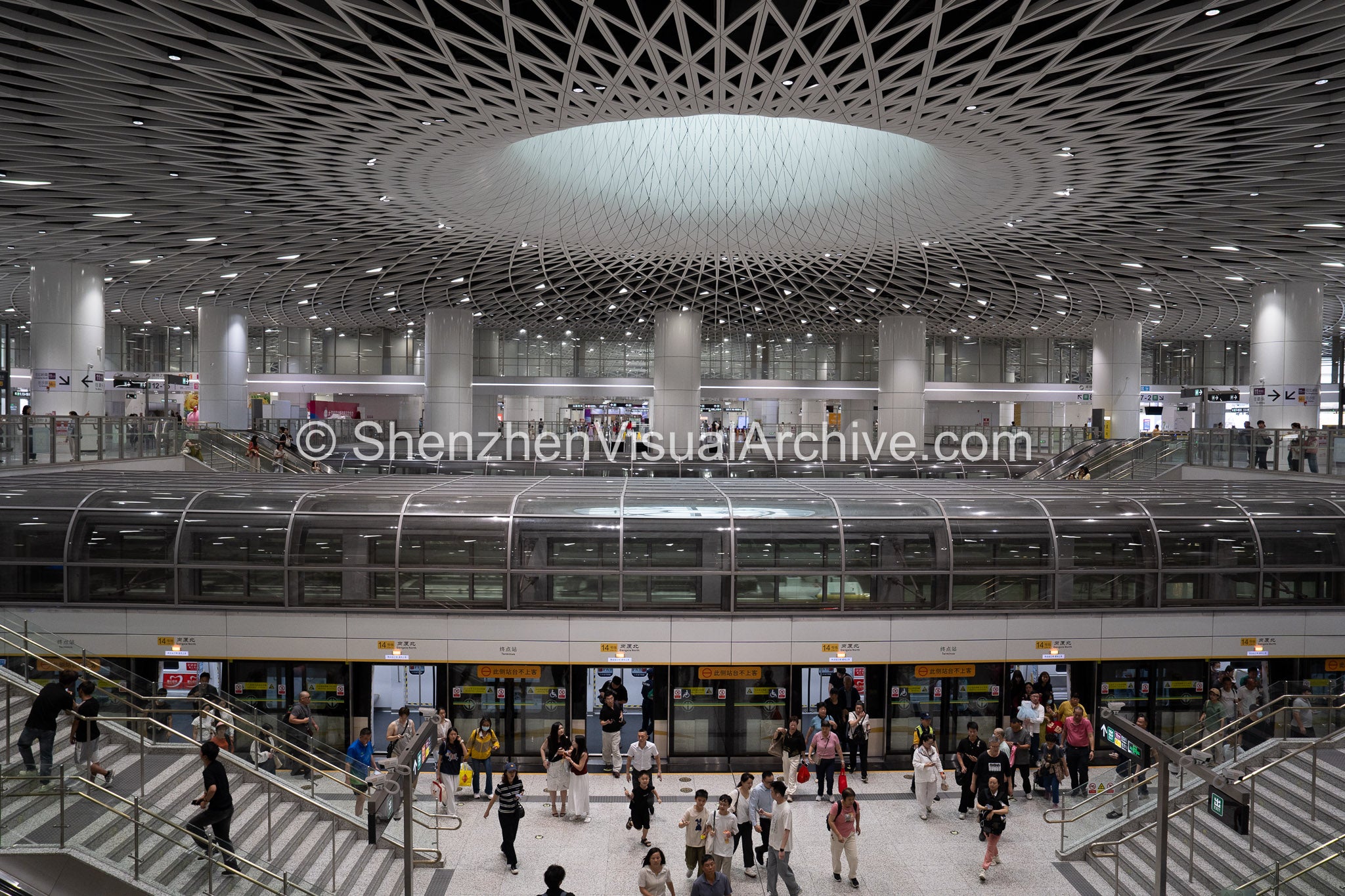 Commuter Flow: The Eye of Shenzhen at Gangxia North Station (SVA-26-0082)