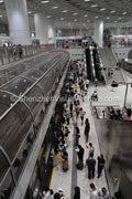 Subterranean Scale: High-Angle View of Commuters at Gangxia North Station (SVA-26-0093)