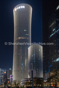 Hourglass of Light: Dajia Insurance Headquarters at Night (SVA-26-0113)