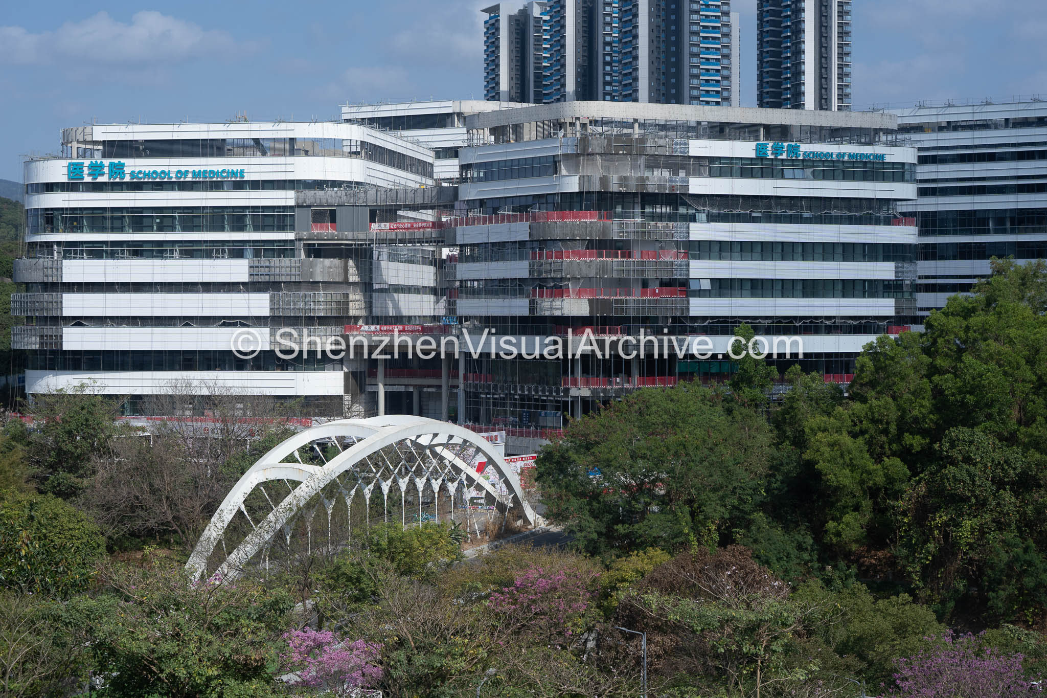 Campus Expansion: Active Construction of the School of Medicine Facility (SVA-26-0116)