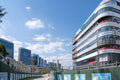 Wide-Angle Perspective of the School of Medicine Campus and Skyline (SVA-26-0129)