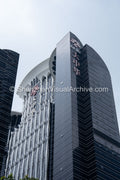 Futian CBD Architecture: Low-Angle Crown and Atrium View of Great China International Exchange Square (SVA-26-0202)