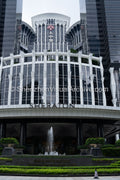 Futian CBD Hospitality: Symmetrical Entrance View of Sheraton Shenzhen Futian Hotel at Great China Exchange Square (SVA-26-0203)