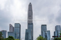 Futian CBD Skylines: Supertall Ping An Finance Centre, Excellence Towers, and Four Seasons Hotel (SVA-26-0206)